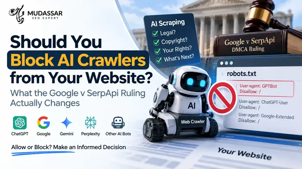 Should You Block AI Crawlers from Your Website? What the Google v SerpApi Ruling Actually Changes