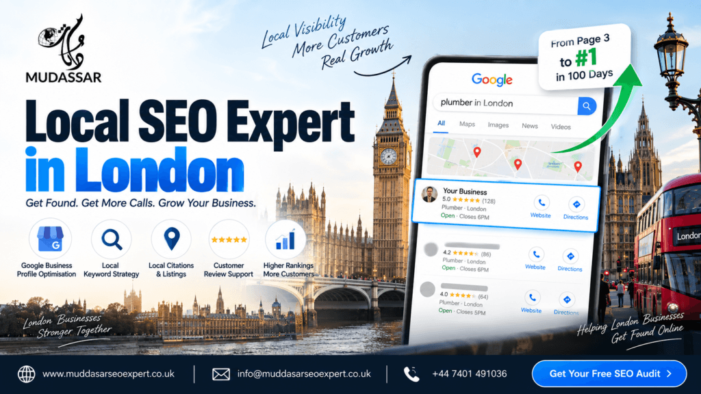Local SEO Expert in London helping businesses improve Google visibility and local rankings