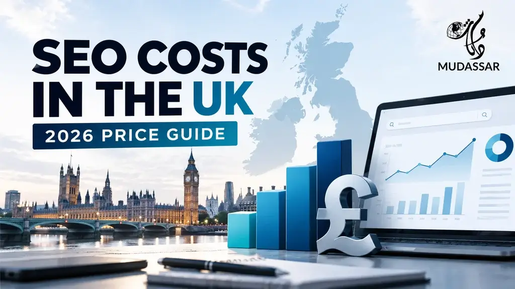 Muddasar SEO Expert guide to SEO costs and pricing in the UK in 2026.